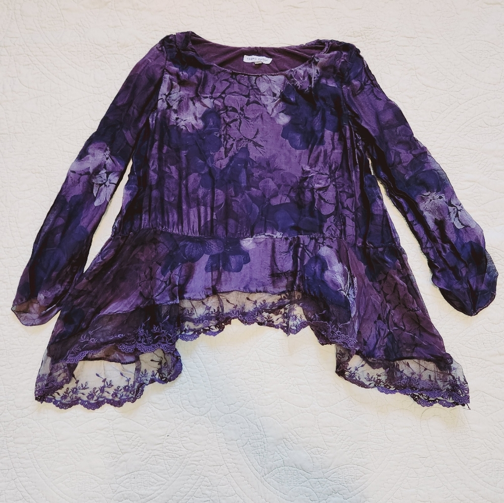Tempo Paris silk blouse